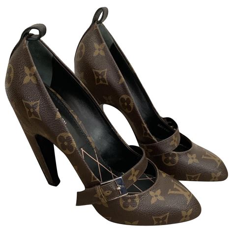 louis vuitton heels denim|Louis Vuitton heels for sale.